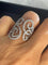 Bague 53 Bague dentelle en or blanc 18 carats et diamants 58 Facettes