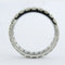 Bague 57 Bague en or blanc 18 carats sertie de diamants taille brillant 2,00 ct 58 Facettes