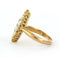 Bague 52 Bague marquise en or jaune 20 carats sertie d’un diamant taille ancienne 58 Facettes