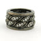 Bague 52 Maria Garcia Cassetti - Bague en or 18 carats rhodié noir, émail et diamants 58 Facettes