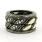 Bague 52 Maria Garcia Cassetti - Bague en or 18 carats rhodié noir, émail et diamants 58 Facettes