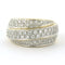 Bague 54 Bague en or bicolore sertie de diamants taille brillant jusqu’à 1,00 ct 58 Facettes