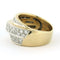 Bague 54 Bague en or bicolore sertie de diamants taille brillant jusqu’à 1,00 ct 58 Facettes