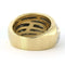 Bague 54 Bague en or bicolore sertie de diamants taille brillant jusqu’à 1,00 ct 58 Facettes