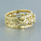 Bague 55 Bague motif harpe en or jaune 18 carats et diamants taille brillant 58 Facettes