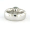 Bague 55 Bague en or blanc 18 carats avec perle de Tahiti et diamants 58 Facettes