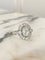 Bague 52.5 Bague en platine sertie de diamants, 1,51 ct 58 Facettes