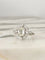 Bague 52.5 Bague en platine sertie de diamants, 1,51 ct 58 Facettes