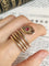 Bague 64-65 Bague serpent ancienne en or rose 18k, rubis et diamants 58 Facettes