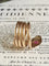 Bague 64-65 Bague serpent ancienne en or rose 18k, rubis et diamants 58 Facettes