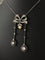Collier Collier négligé Belle Époque en or jaune 18K, platine, diamants et perle 58 Facettes