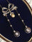 Collier Collier négligé Belle Époque en or jaune 18K, platine, diamants et perle 58 Facettes