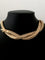 Collier Collier serpent en or jaune 18K et diamants 58 Facettes