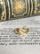 Bague 49 Bague serpent enroulé en or jaune 18k et rubis 58 Facettes