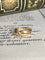 Bague 49 Bague serpent enroulé en or jaune 18k et rubis 58 Facettes