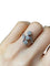 Bague 51 Bague Belle Époque en platine sertie de diamants 58 Facettes