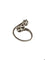 Bague 51 Bague Belle Époque en platine sertie de diamants 58 Facettes