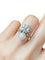 Bague 47 Bague Toi & Moi Belle Époque en or jaune 18K, platine, perle et diamants 58 Facettes