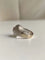 Bague 54 Bague chevalière en or gris 18K avec rubis et diamants 58 Facettes