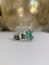 Bague 58.5 Bague - Or blanc 18K, émeraude et diamants 58 Facettes
