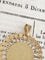 Pendentif Emile Monier - Médaille ronde en or jaune et or rose 18K 58 Facettes