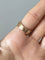 Bague 52 Bague motif végétal en or jaune 18K 58 Facettes