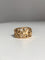 Bague 52 Bague motif végétal en or jaune 18K 58 Facettes