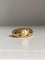 Bague 51 Bague boule en or jaune 18K sertie de diamant, rubis, saphirs et émeraudes 58 Facettes