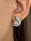 Boucles d'oreilles Clips d’oreilles Art déco Coquillages en platine, or blanc 18K et diamants 58 Facettes