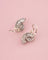 Boucles d'oreilles Clips d’oreilles Art déco Coquillages en platine, or blanc 18K et diamants 58 Facettes