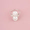 Bague 52.5 Bague Toi & Moi Art déco en platine et diamants 58 Facettes