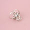 Bague 52.5 Bague Toi & Moi Art déco en platine et diamants 58 Facettes