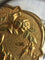 Pendentif Pendentif porte-photo Art nouveau en or jaune et or vert 18K 58 Facettes