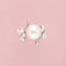 Bague 54 Bague perle des Mers du Sud et diamants en or blanc 18K 58 Facettes