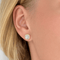 Boucles d'oreilles Clous d’oreilles - Diamants en or jaune 58 Facettes INV070
