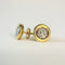 Boucles d'oreilles Clous d’oreilles n° 70 en or jaune 18 carats et diamants 58 Facettes INV070