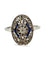 Bague 57 Bague ancienne en or blanc 18K avec saphirs et diamants 0,25 ct 58 Facettes 1416