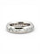 Bague 58 Alliance en or blanc 18 carats et diamants naturels 58 Facettes Bague