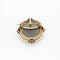 Broche Broche porte-souvenir ancienne en or jaune 18K, camée et perles 58 Facettes