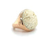 Bague 54 Pomellato Victoria - Bague en or rose, agate blanche et diamant 58 Facettes RÉF 1_0002311/3