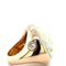 Bague 54 Pomellato Victoria - Bague en or rose, agate blanche et diamant 58 Facettes RÉF 1_0002311/3