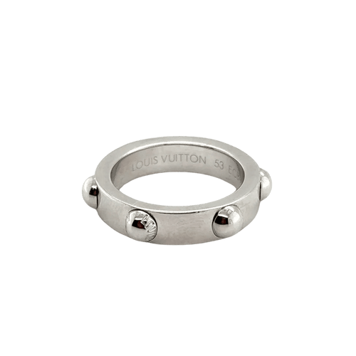 Bague 52 Louis Vuitton Clous - Bague en or blanc 18 carats 58 Facettes 1.0001577/1
