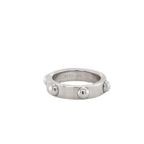 Bague 52 Louis Vuitton Clous - Bague en or blanc 18 carats 58 Facettes 1.0001577/1