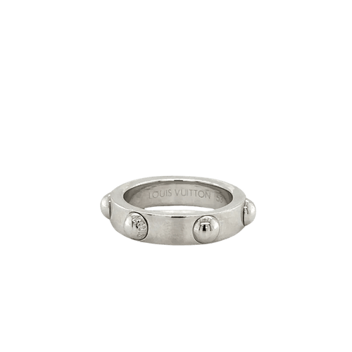 Bague 52 Louis Vuitton Clous - Bague en or blanc 18 carats 58 Facettes 1.0001577/1