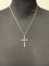 Pendentif Art déco - Pendentif croix en or blanc 18 carats et diamants 58 Facettes 1.0001827/1