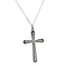 Pendentif Art déco - Pendentif croix en or blanc 18 carats et diamants 58 Facettes 1.0001827/1