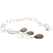 Collier Collier sautoir en or blanc 18 carats et quartz fumé 58 Facettes 1.0001481/1