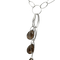 Collier Collier sautoir en or blanc 18 carats et quartz fumé 58 Facettes 1.0001481/1