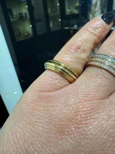 Bague 51 Piaget Possession - Bague en or jaune 18 carats 58 Facettes 1.0000553/1