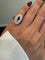 Bague 48 Bague marquise en or blanc 18 carats, rubis et diamants 58 Facettes 11078/15